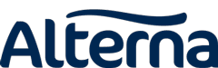 logo alterna bleu